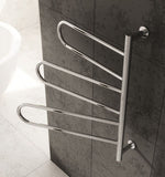 Reina Orne Designer Electric Chrome Towel Rail