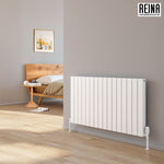 Reina Piatto Horizontal Double Designer Radiator