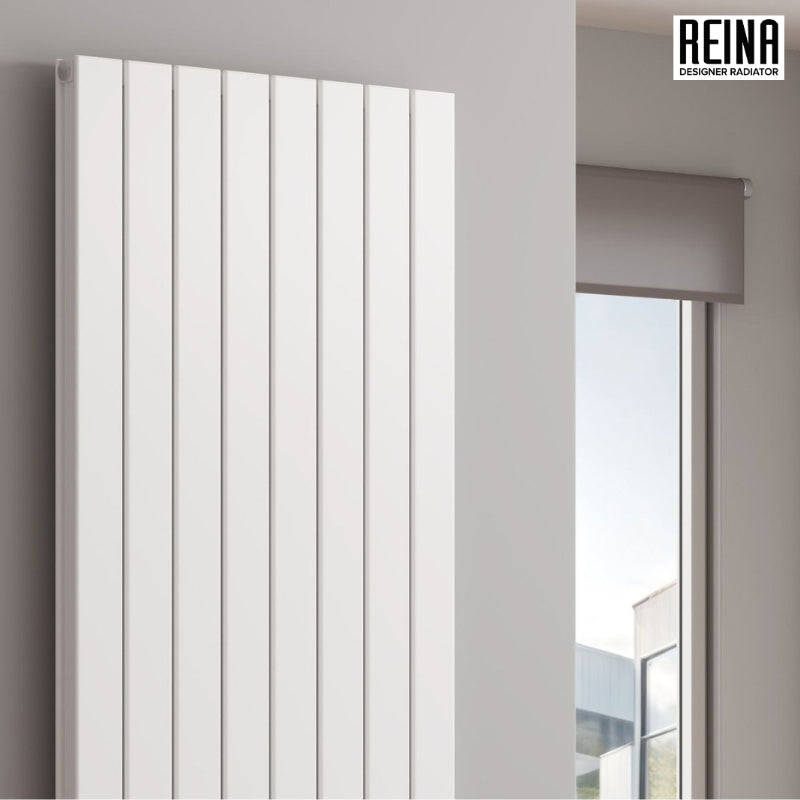 Reina Piatto Vertical Single Designer Radiator