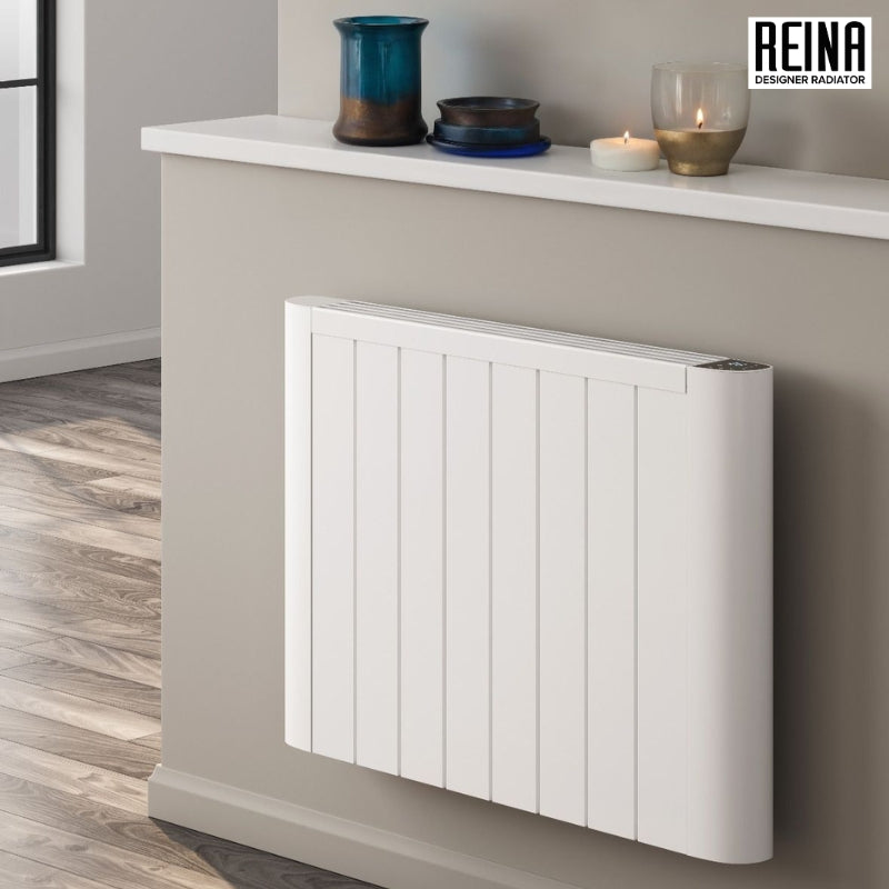 Reina Serre Horizontal Aluminium Electric Radiator