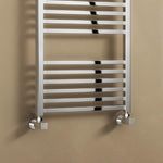 Reina Vasto Designer Chrome Steel Towel Radiator