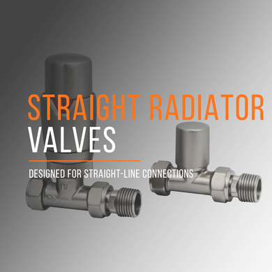 Straight Radiator Valves