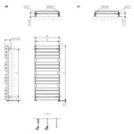 Terma Warp T One Designer Electric Towel Radiator