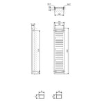 Terma Salisbury Designer Heated Towel Rail
