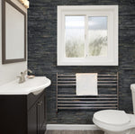 Vogue Pearl Towel Radiator Polished Stainless Steel