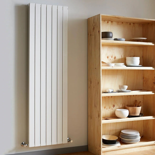 Vogue Fly Line Double Aluminium Designer Vertical Radiator