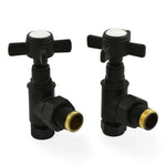DRS Westminster Crosshead Angled Radiator Valves