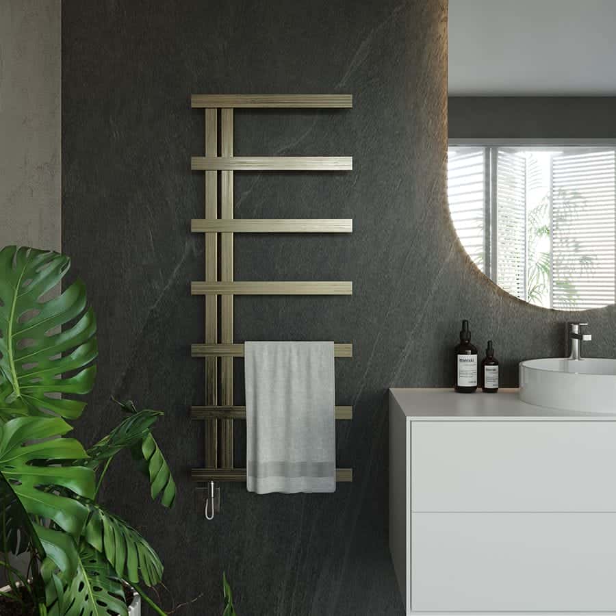 Aeon Stile Designer Horizontal Towel Radiator