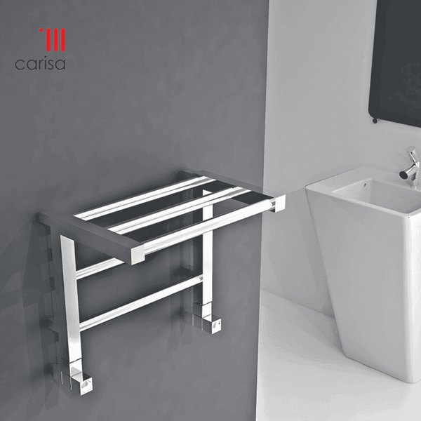 Carisa Etage Chrome Designer Towel Radiator
