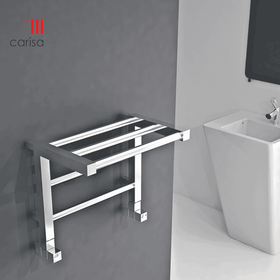 Carisa Etage Chrome Designer Towel Radiator
