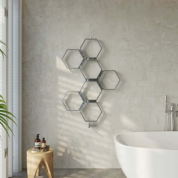 Aeon Honeycomb Aluminium Designer Vertical Radiator