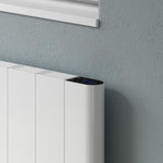 Reina Maia White Electric Horizontal Aluminium Radiator