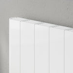 Reina Maia White Electric Vertical Aluminium Radiator