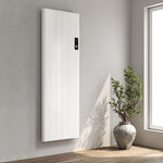Reina Maia White Electric Vertical Aluminium Radiator