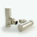 DRS Mina Manual Angled Valve Set - Satin Nickel
