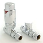 DRS Realm TRV Straight Valve Set