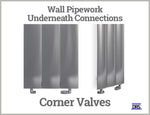 DRS Realm TRV Corner Valve Set
