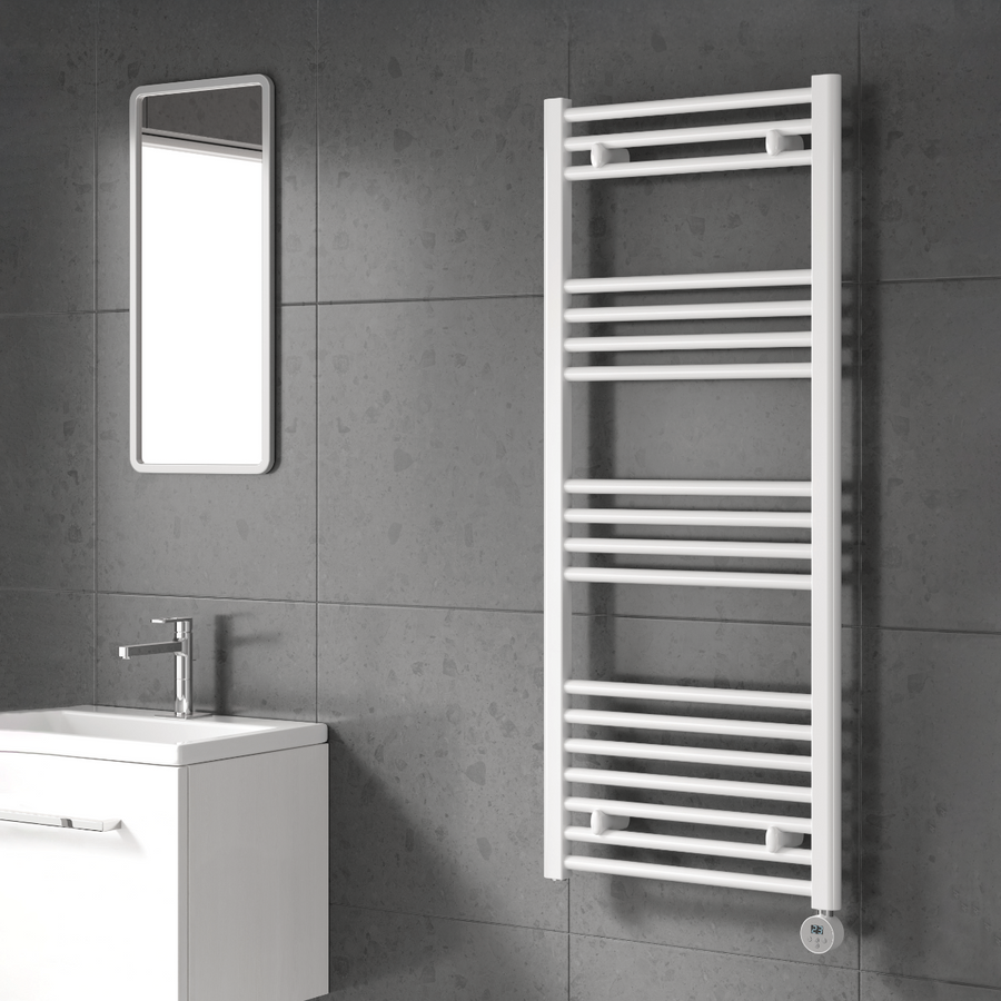 Reina Capo Flat Electrical Towel Rail