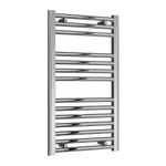 Reina Diva Flat Chrome Designer Towel Rail