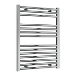 Reina Diva Flat Chrome Designer Towel Rail
