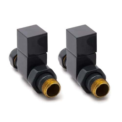 Reina Loge Straight Manual Valve Set: Square Design