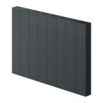 Reina Nika Anthracite Electric Horizontal Aluminium Radiator