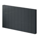 Reina Nika Anthracite Electric Horizontal Aluminium Radiator