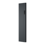 Reina Nika Anthracite Electric Vertical Aluminium Radiator