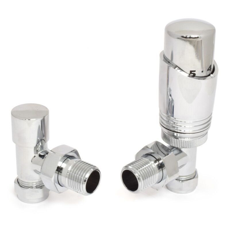 shiny silver DRS valve