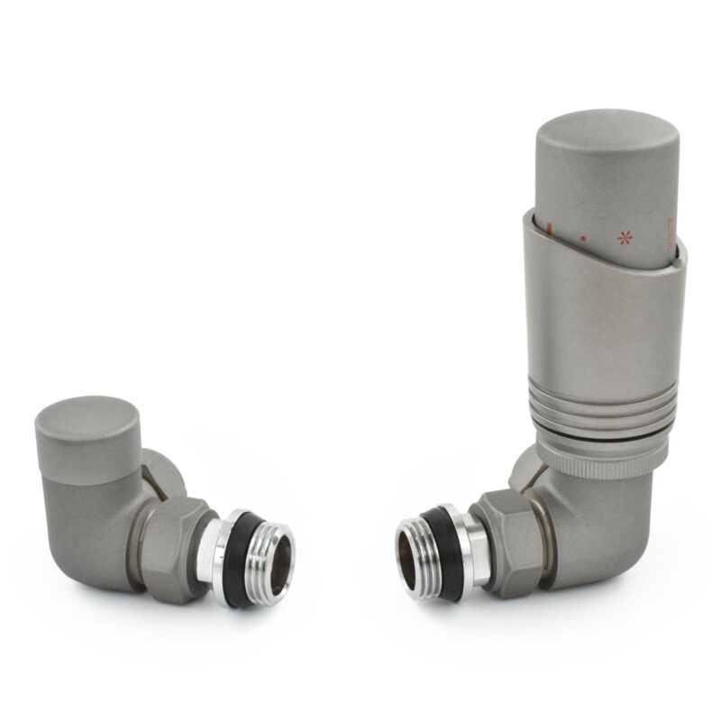 matte silver DRS valve set