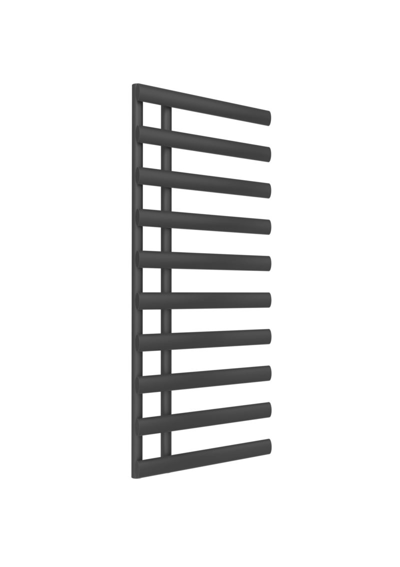 Reina Grace towel rail in anthracite finish