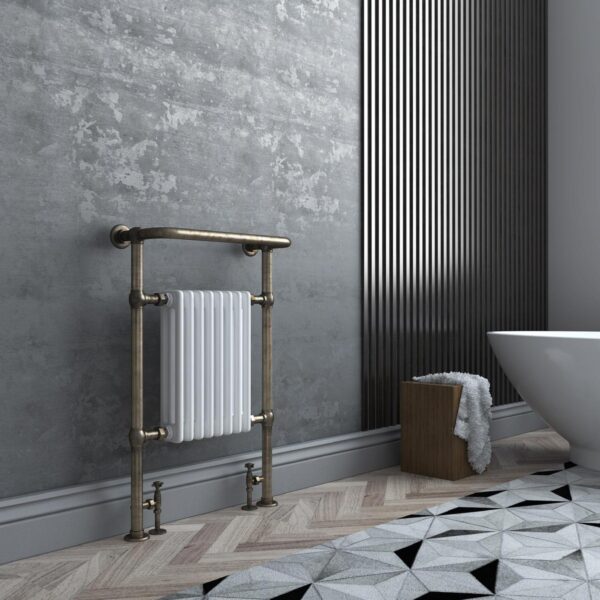 traditional gold and white radiator drs