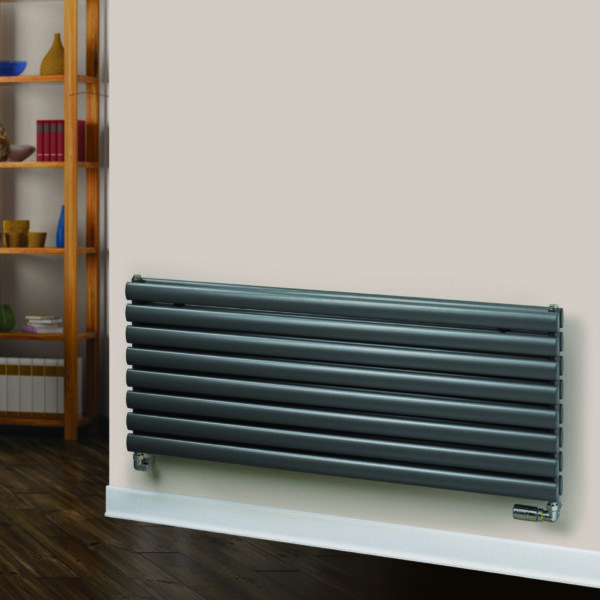 finsbury horizontal grey DRS radiator