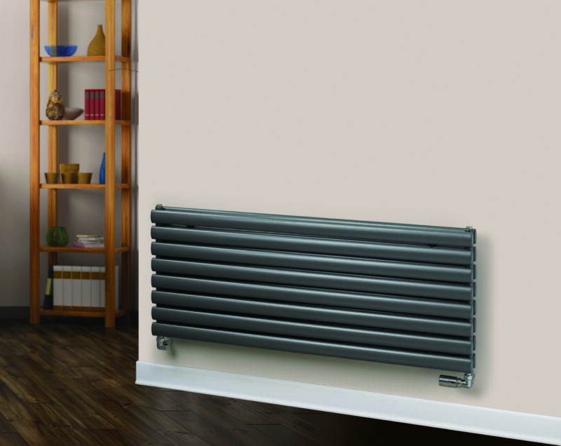 finsbury horizontal grey DRS radiator