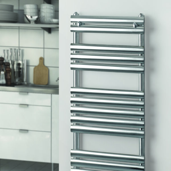 oval DRS radiator in silver