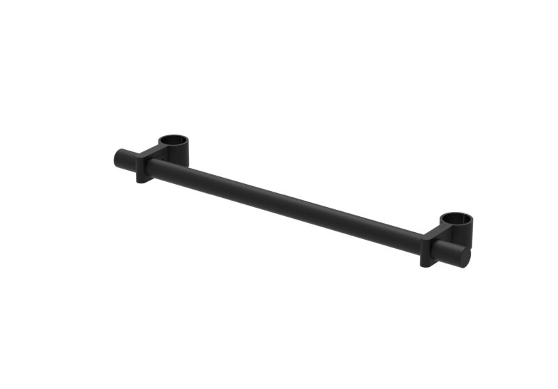 matte black hanging rail
