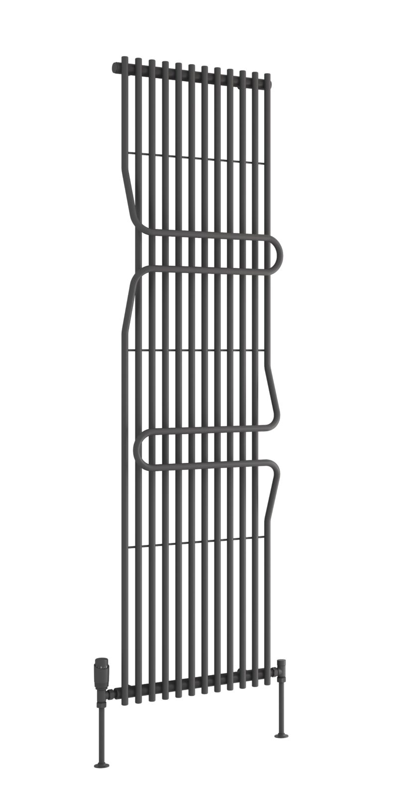 anthracite aletta DRS radiator modern