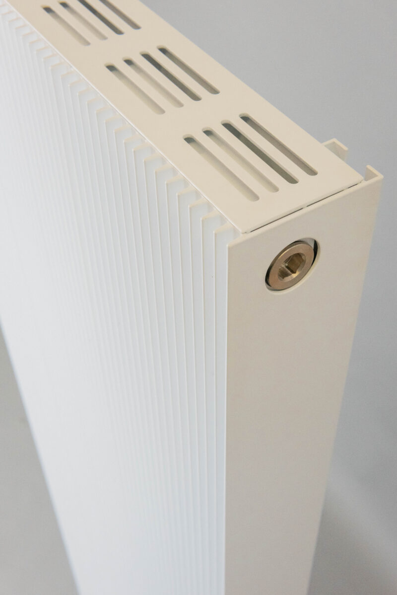 galena section white DRS radiator close up