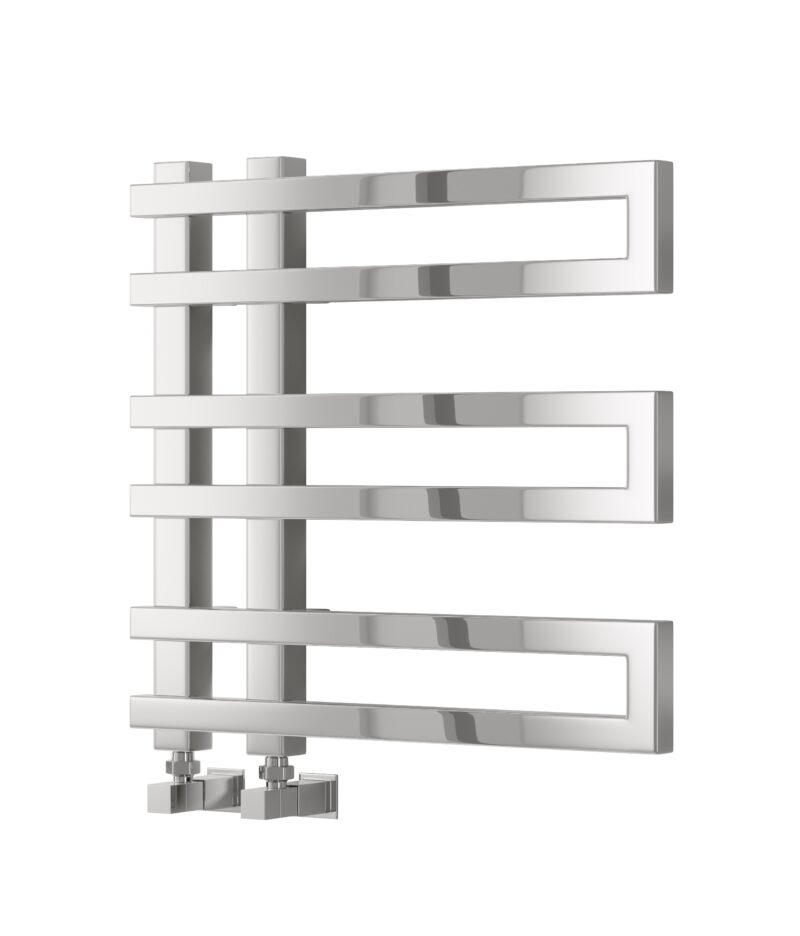 small modern Vertical silver Quality Chrome DRS Radiator
