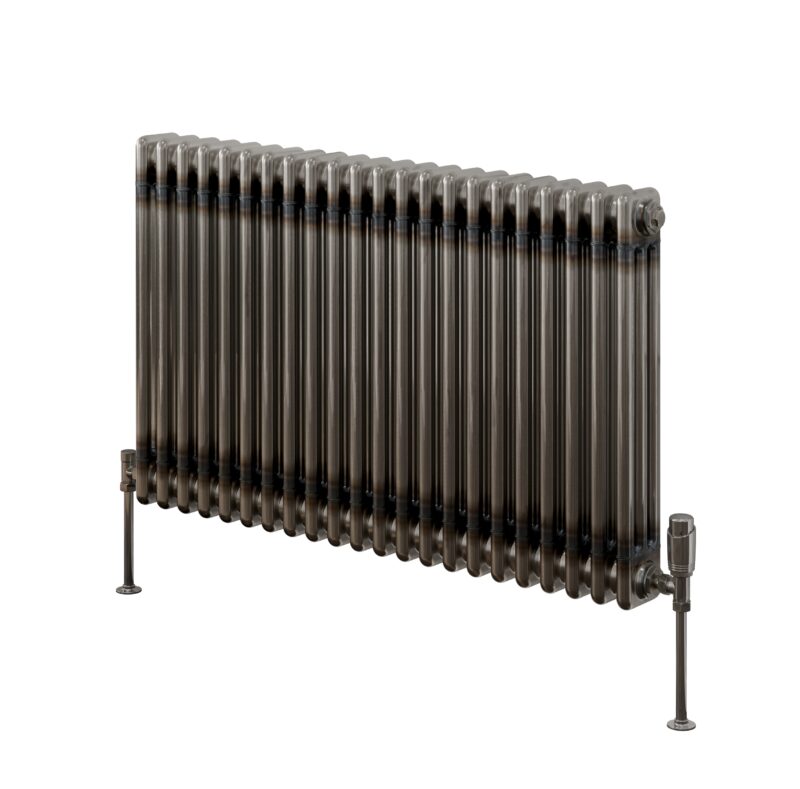traditional horizontal radiator DRS in black