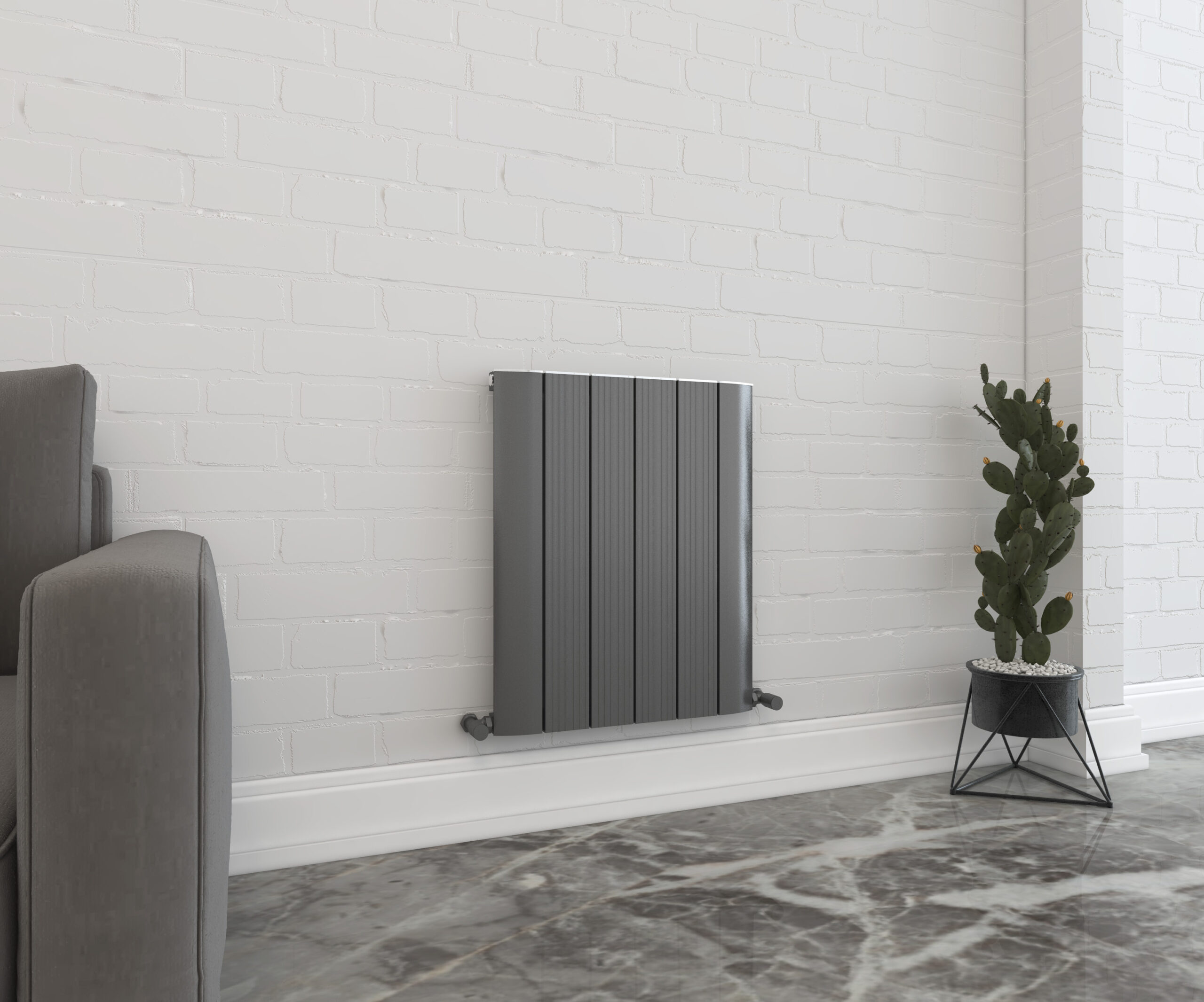ANTHRACITE GREY Radiators Easy Guide to DIY Radiator Installation at Home