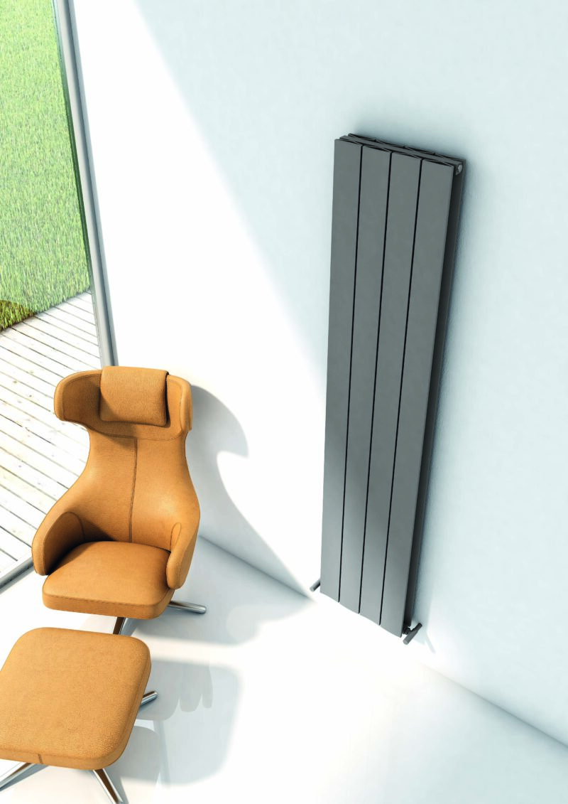 moscow vertical radiator DRS in grey