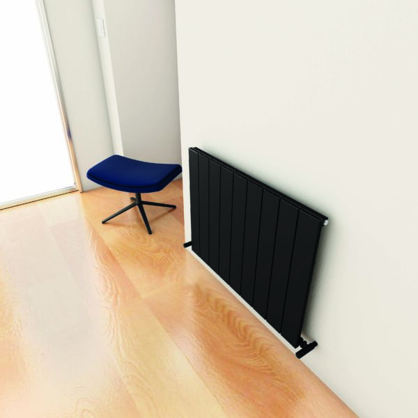 black simple modern DRS radiator nemo horizontal
